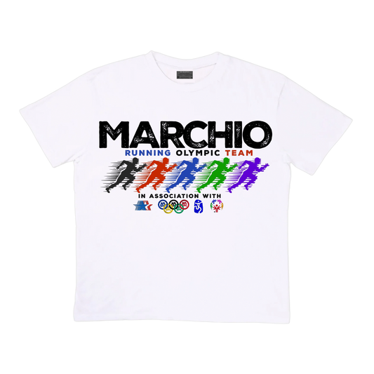 Olympic Running Team. Tee [White]